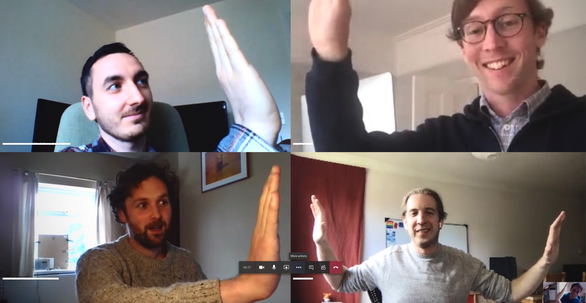 team high five online