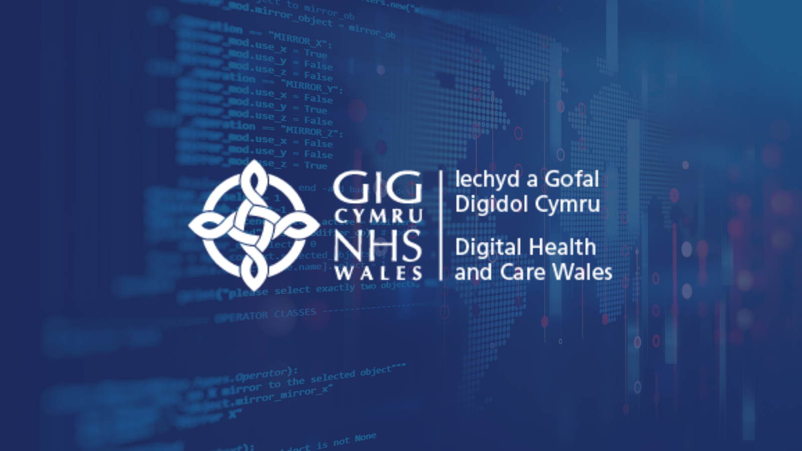 digital health and care wales logo