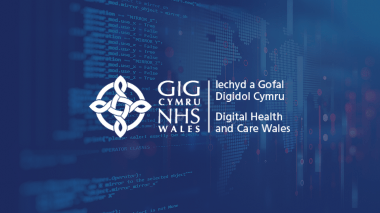 digital health and care wales logo
